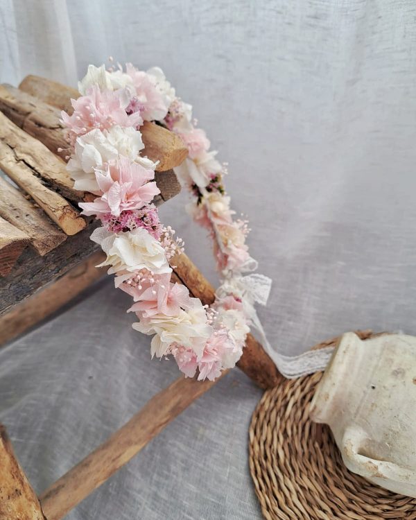 Corona de novia Brisella - Elegancia sutil y etérea